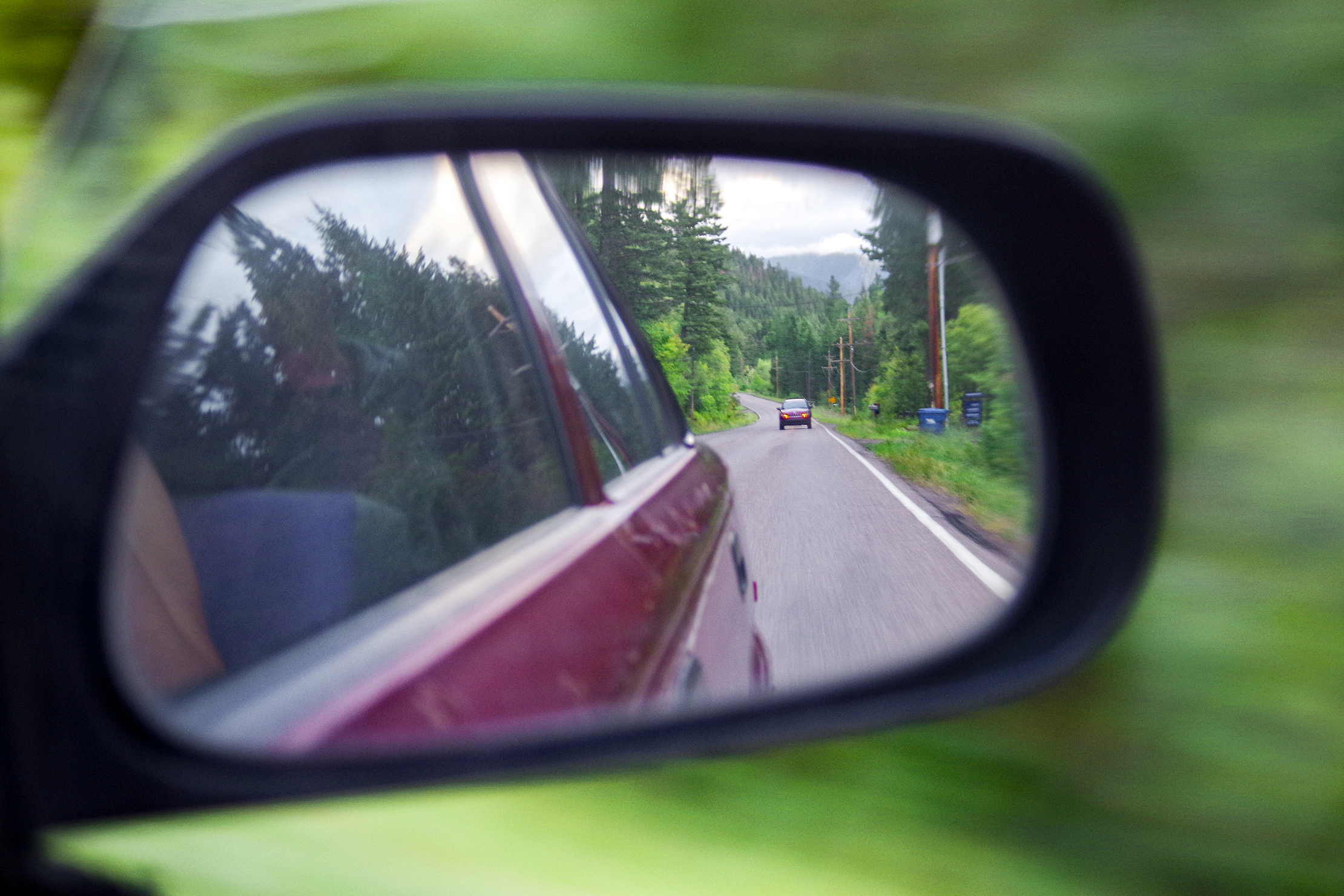 View From A Rear-View Mirror Road Trip Guide