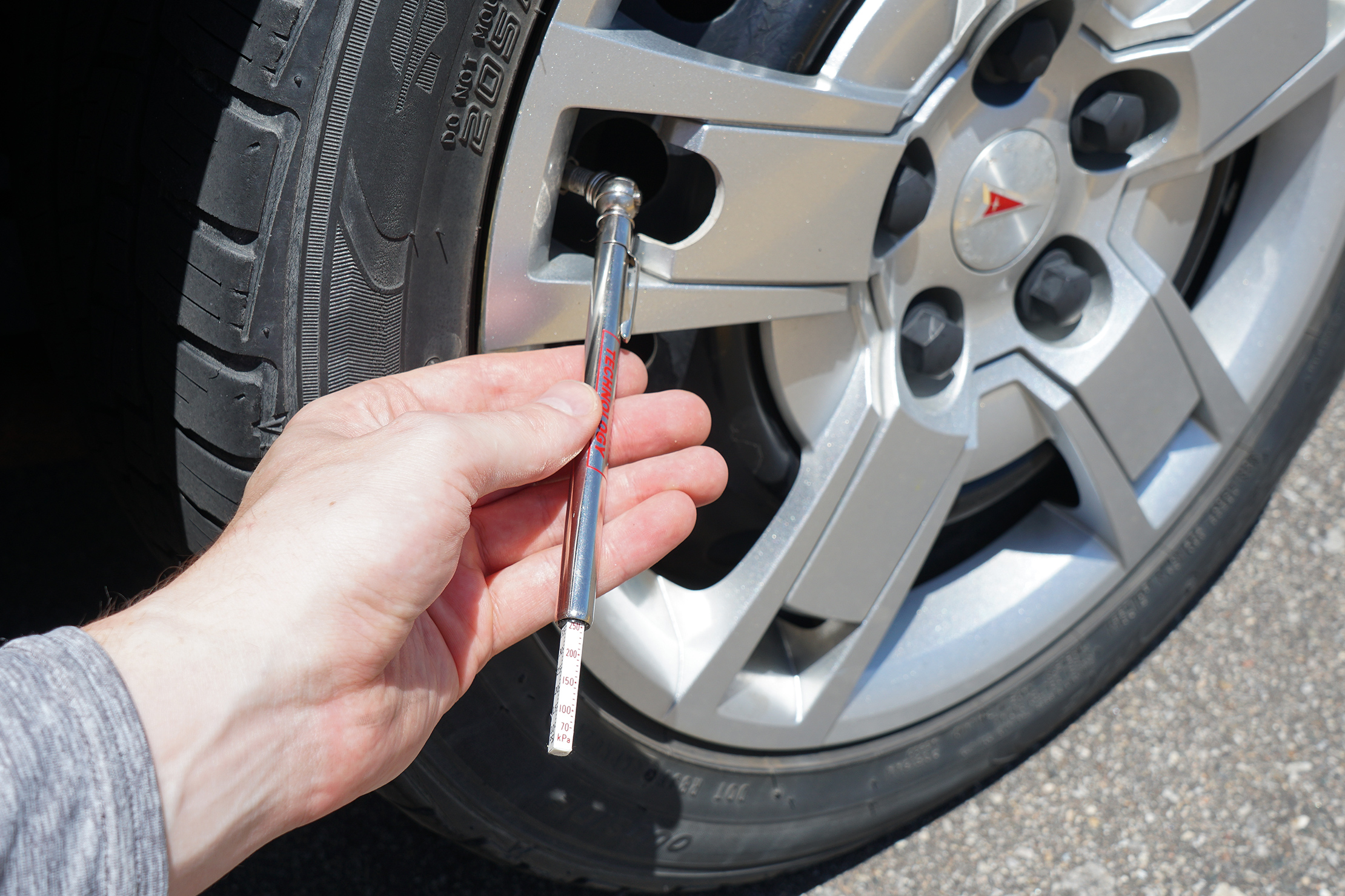 Checking Tire Pressure