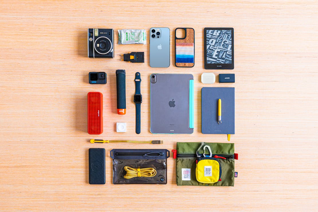 Vacation Packing List Productivity & Tech