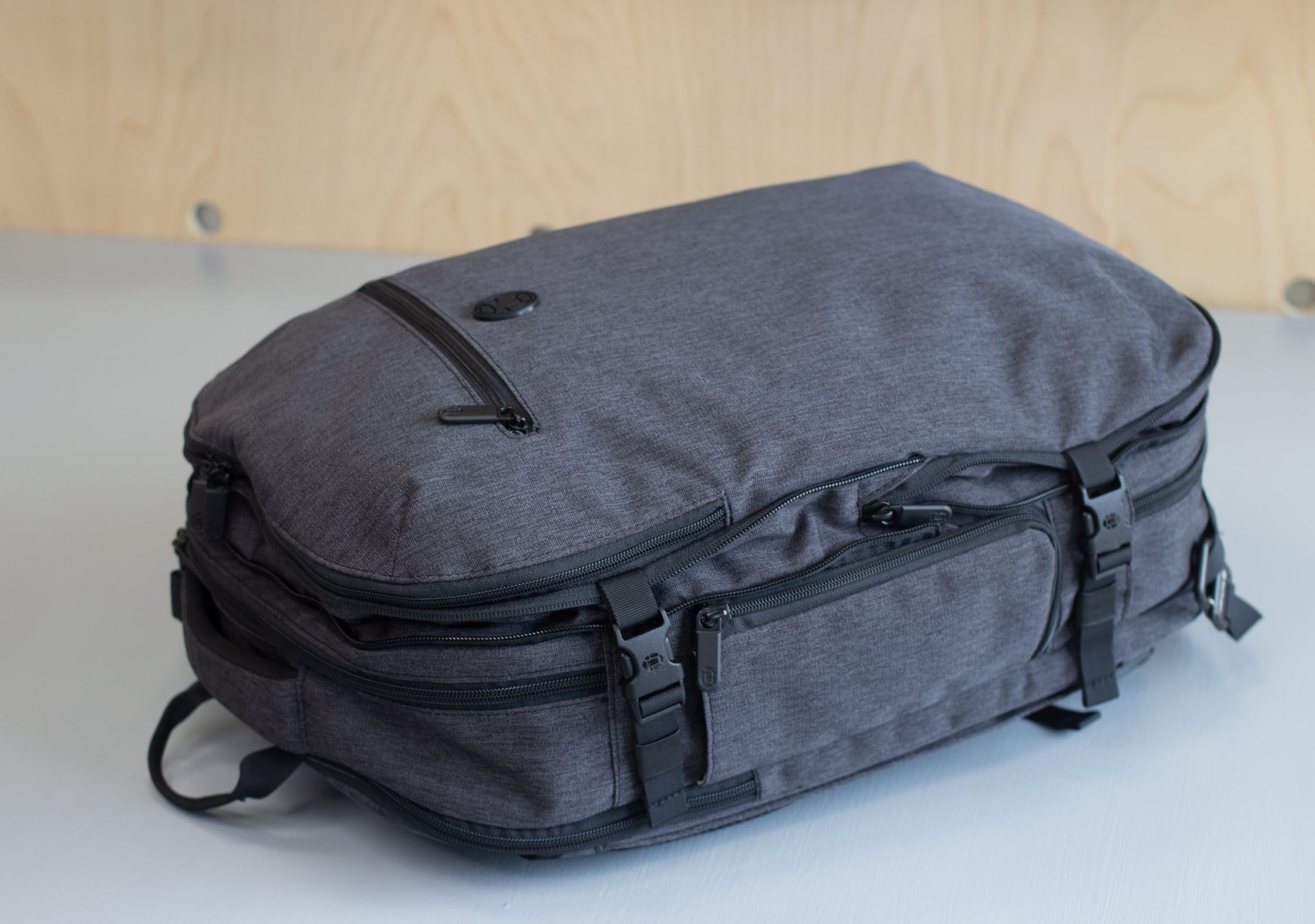 Tortuga Setout Divide Backpack Expanded & Compressed