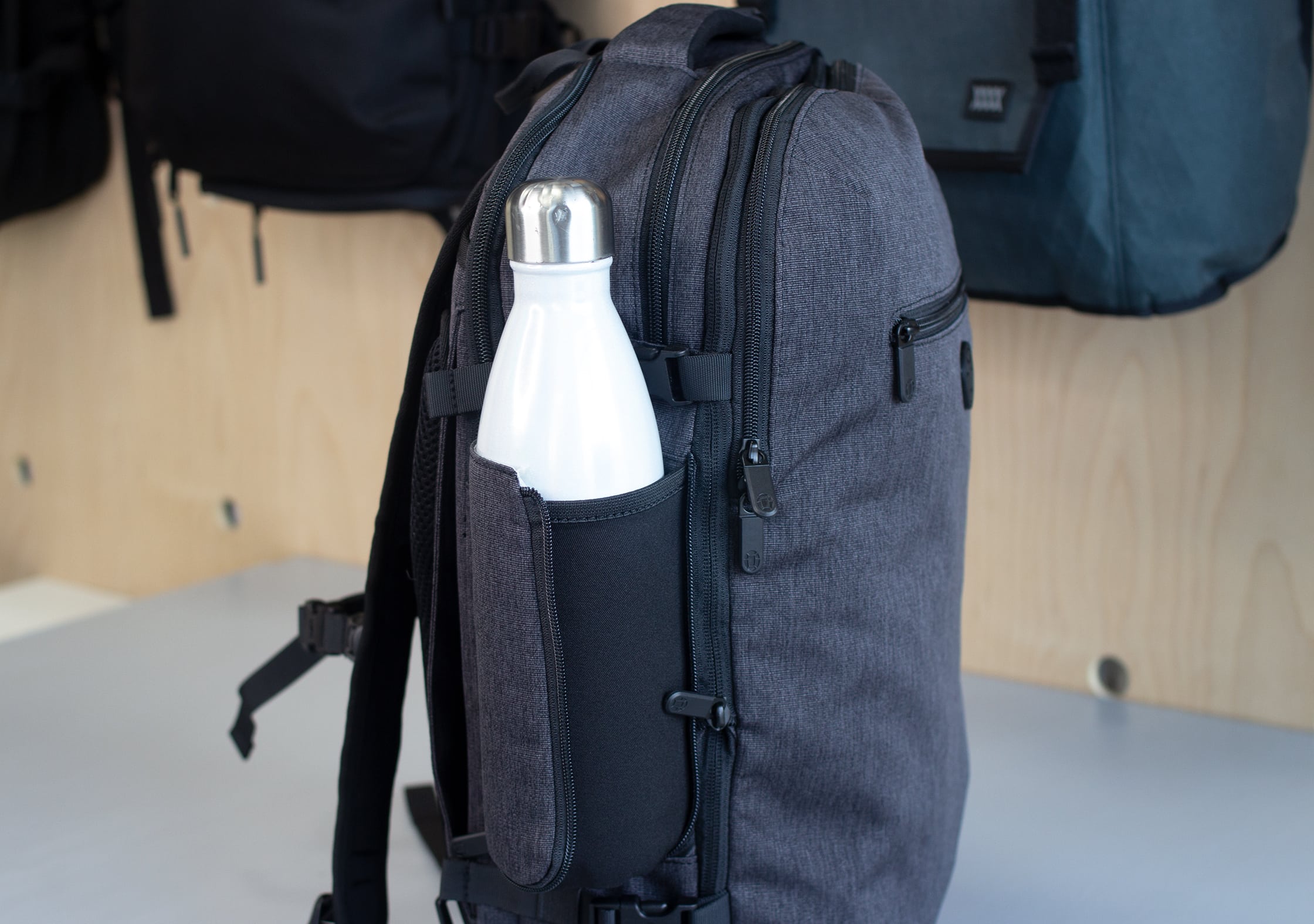 Tortuga Setout Divide Backpack Water Bottle Pocket