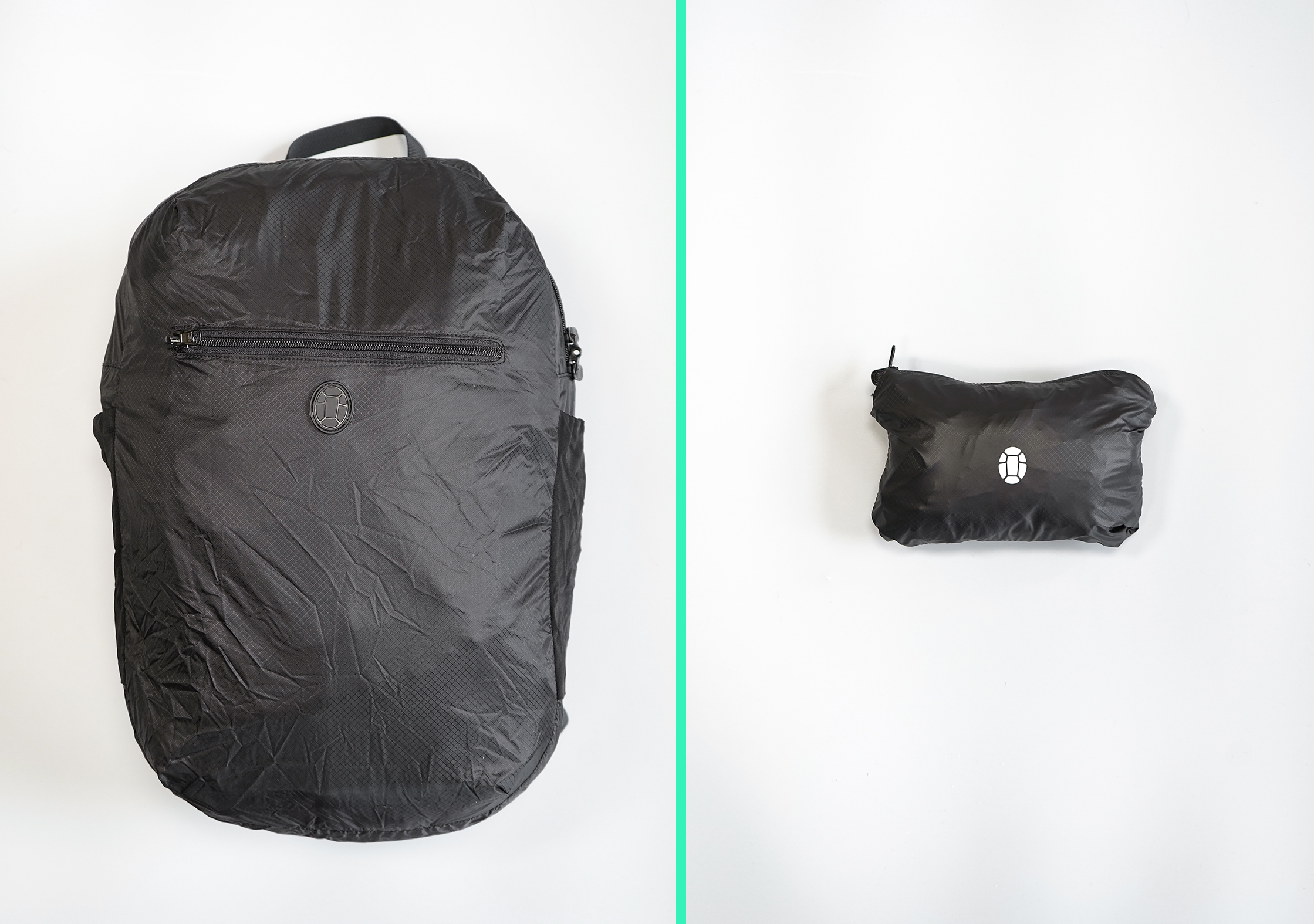 Tortuga Setout Packable Daypack Compressed Size Comparison