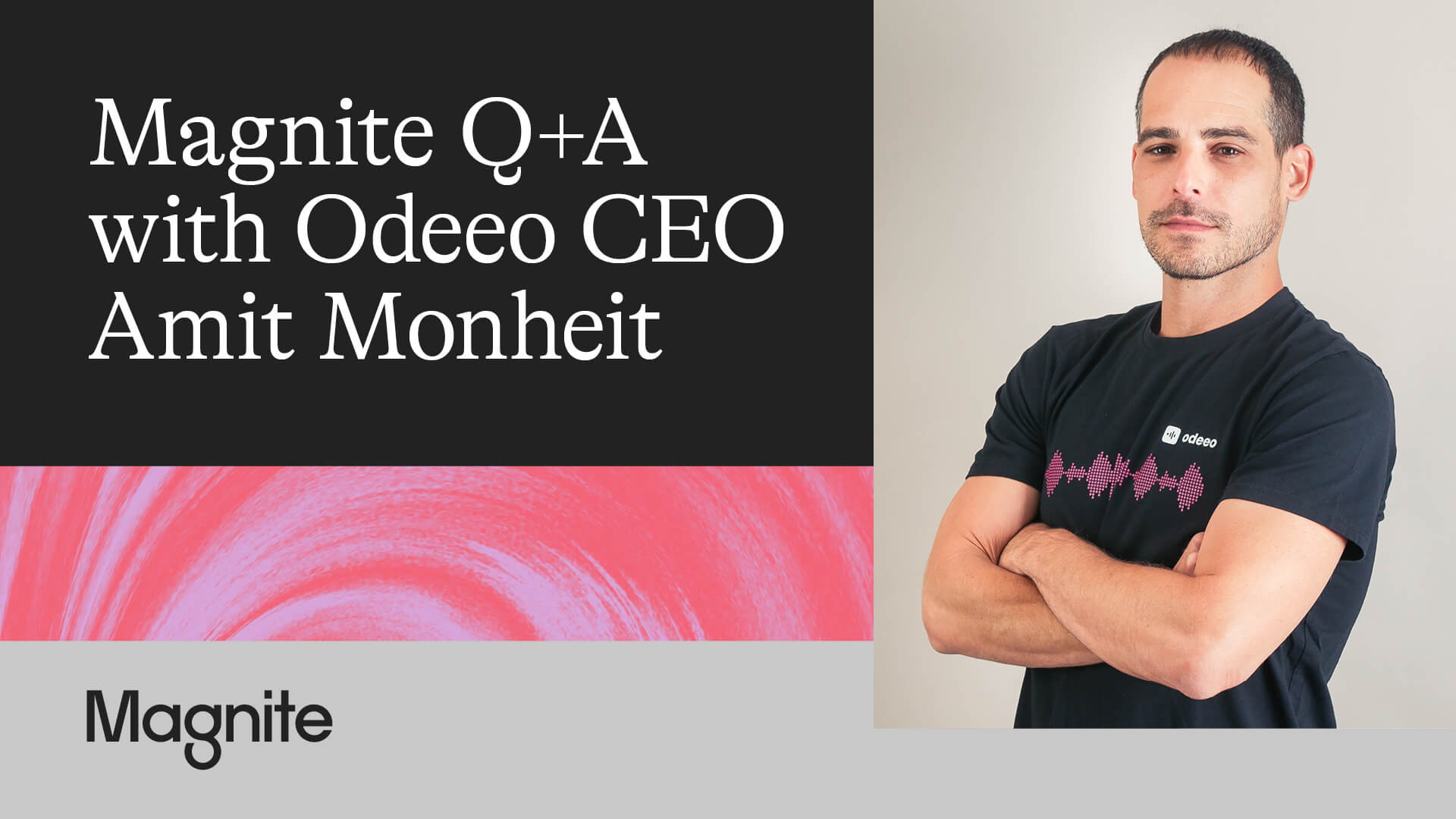 Odeeo CEO Amit Monheit